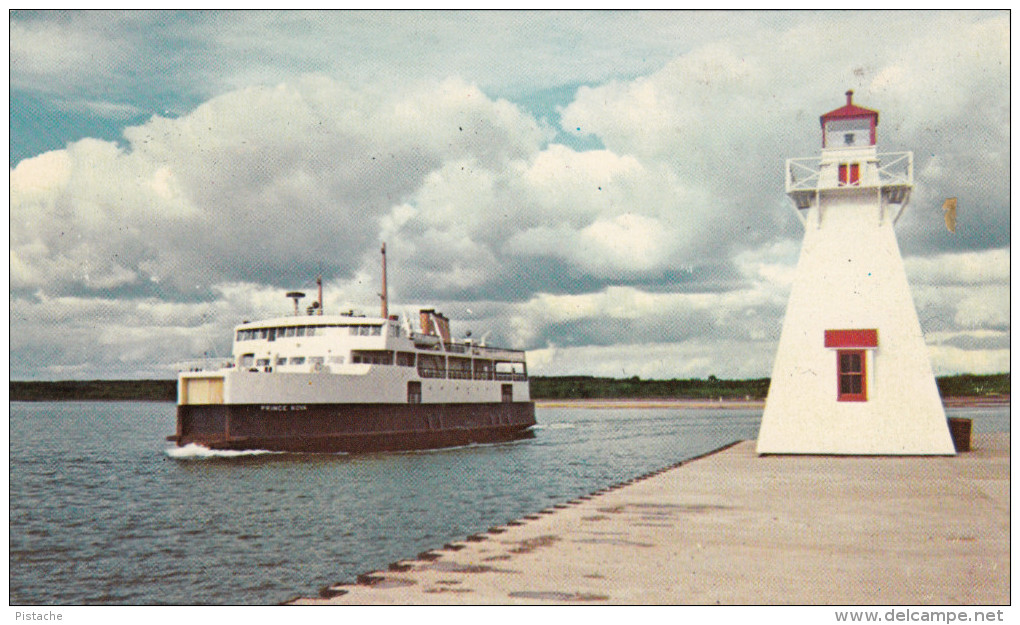 Prince Edward Island PEI Canada - M.V. Prince Nova Between Wood Islands & Caribou - Ferry Boat - 2 Scans - Ferries