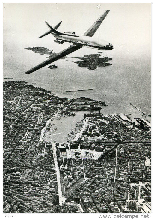 AVIATION(AIR FRANCE) MARSEILLE_ALGERIE - 1946-....: Era Moderna