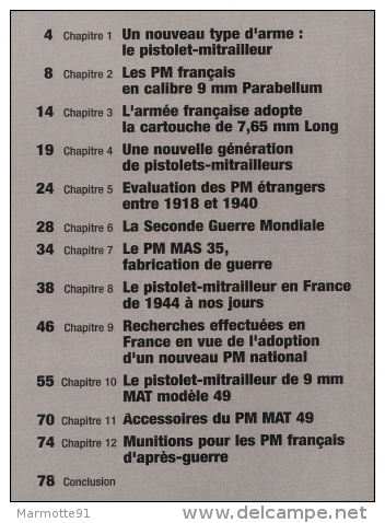 MAT 49  GAZETTE ARMES HORS SERIE 16 ARMEMENT PISTOLET MITRAILLEUR PM - Français