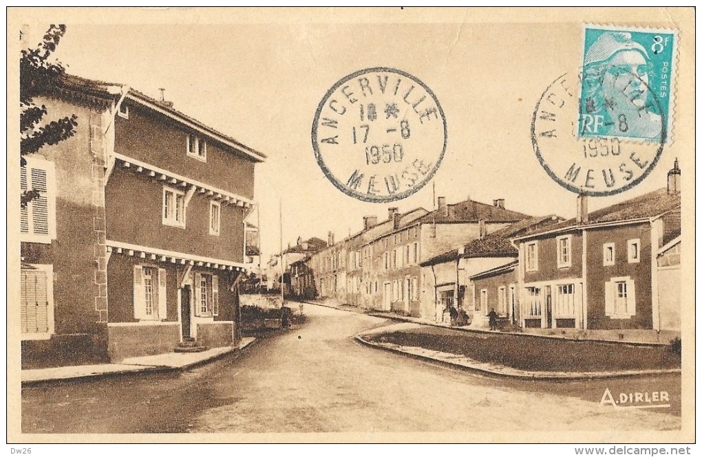 Ancerville (Meuse) - Rue Du Château - Edition Banon - Carte A. Dirler - Autres & Non Classés