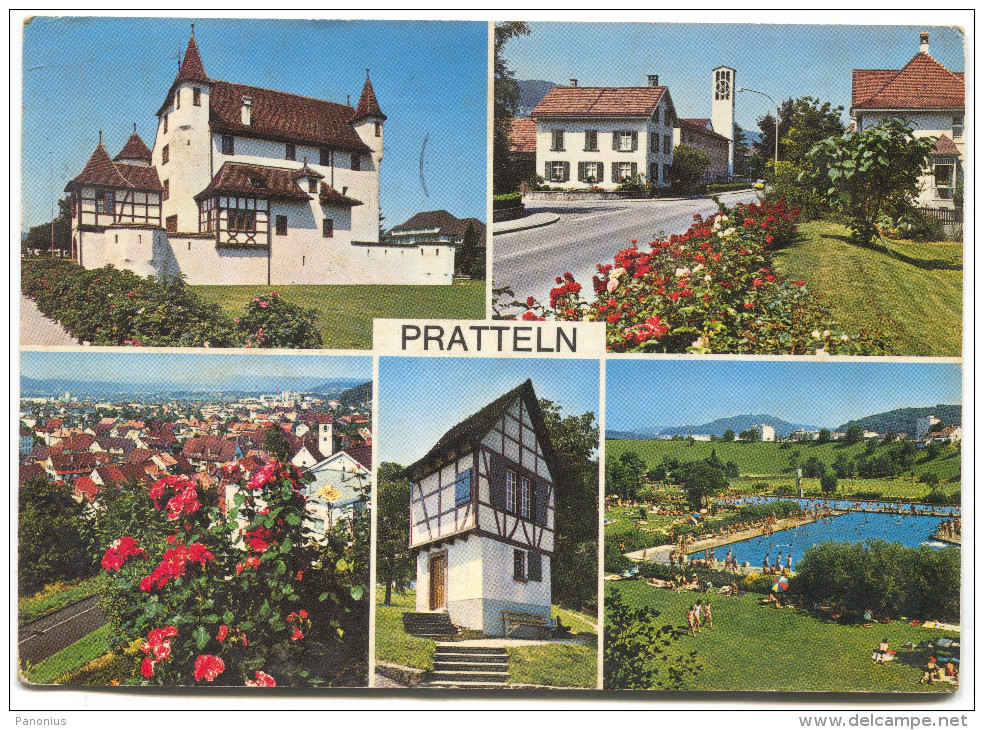 PRATTELN  - Switzerland, Mosaic Postcard - Pratteln