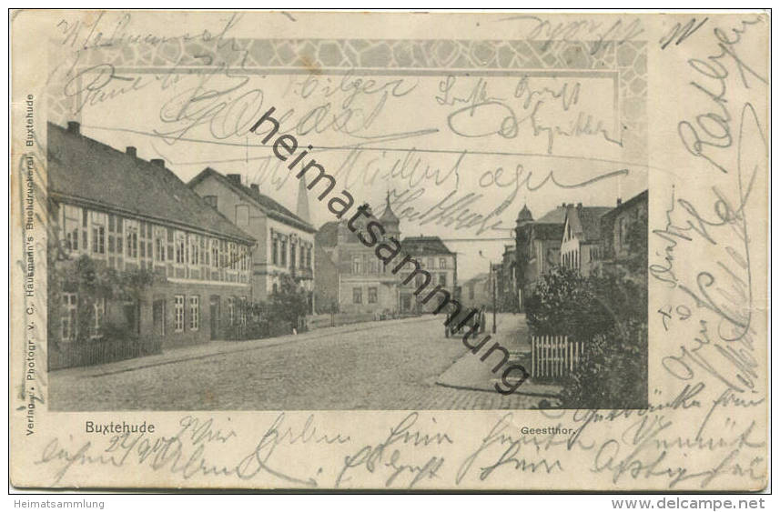 Buxtehude - Geestthor - Verlag C. Hausmann Buxtehude Gel. 1901 - Buxtehude