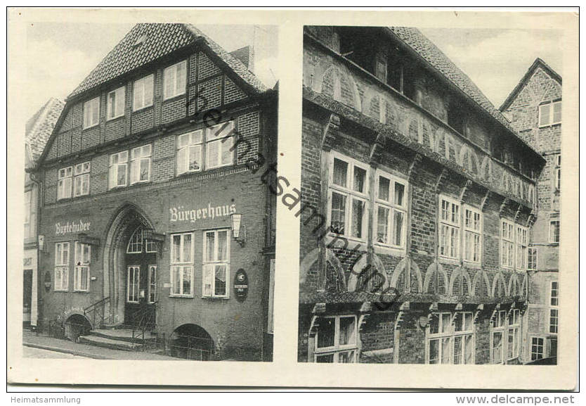 Buxtehude - Buxtehuder Bürgerhaus Inhaber Hans Albers - Verlag H. Behning Buxtehude - Buxtehude