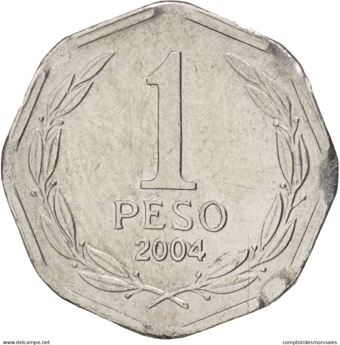 Monnaie, Chile, Peso, 2004, Santiago, SUP, Aluminium, KM:231 - Chili