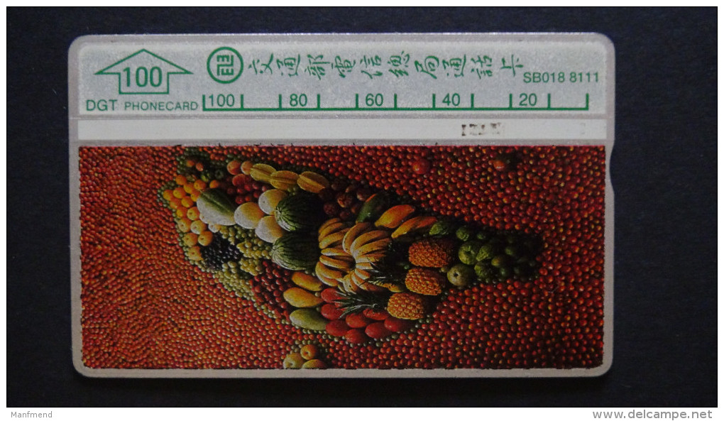 Taiwan - 1992 - 100 Units - S-Series - Tai:S 0018 - Used - Look Scan - Taiwan (Formosa)