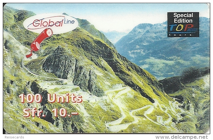 Prepaid:  Globalline - Pass-Strasse 12.99 - Suiza