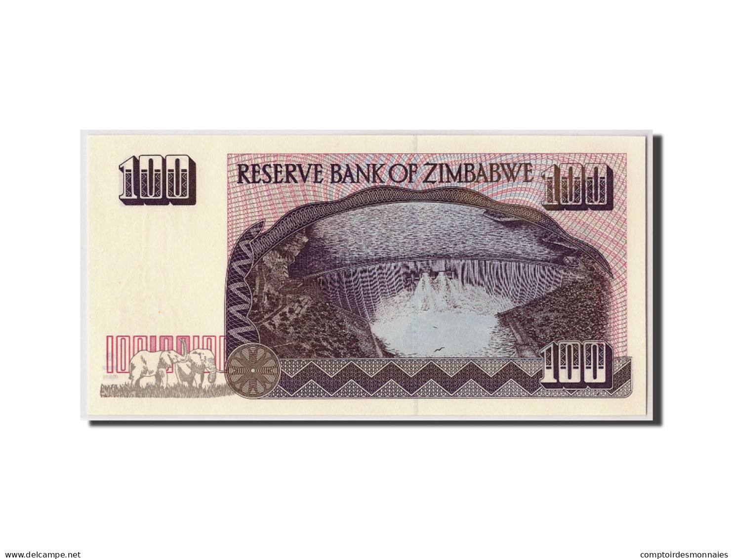 Billet, Zimbabwe, 100 Dollars, 1995, Undated, KM:9a, NEUF - Simbabwe