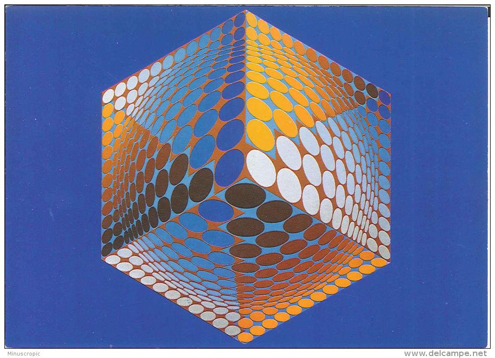 CPM Arts - Victor Vasarely - Tupa-3 - 1972 - Peintures & Tableaux