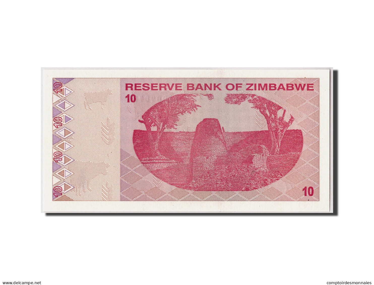 Billet, Zimbabwe, 10 Dollars, 2009, 2009-02-02, KM:94, NEUF - Simbabwe