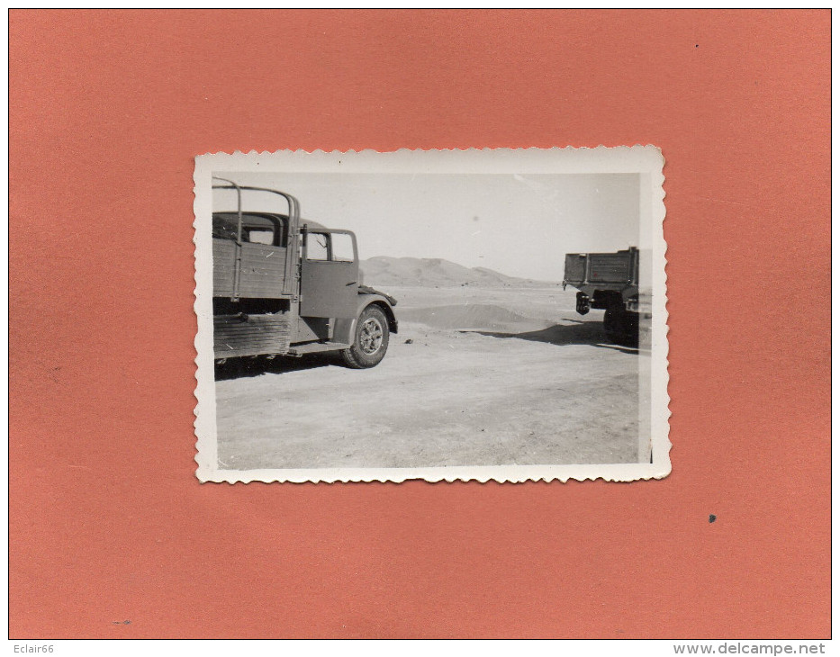 CAMION BERLIET SAHARIENS CHAUFFEURS Année Entre 1957et1960 Camions Sur La Piste  (8) - LKW