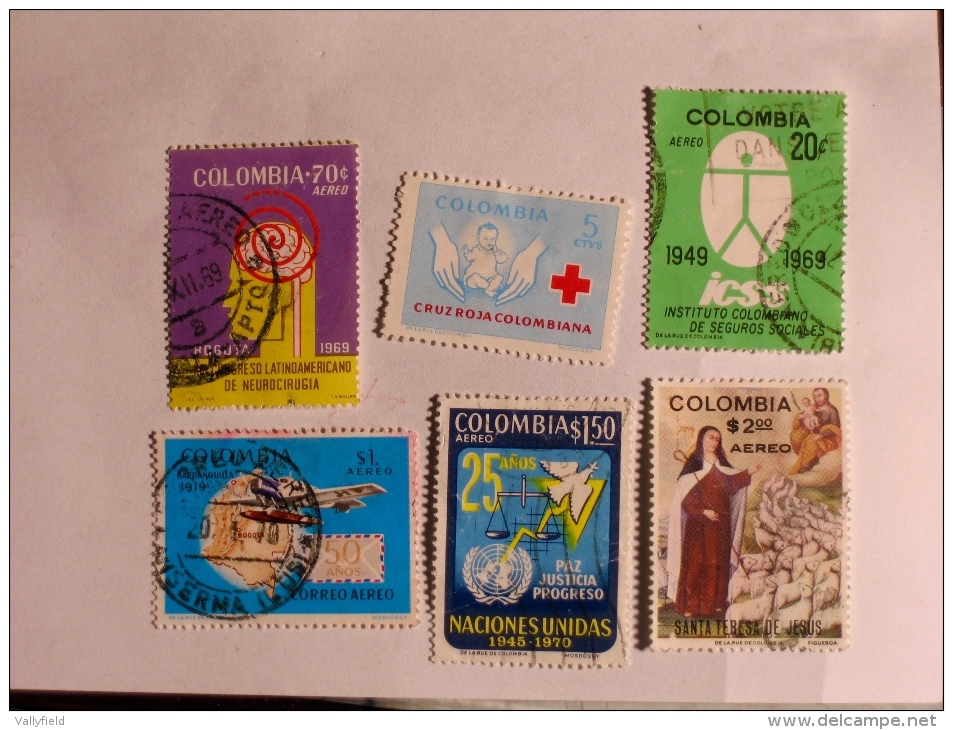 COLOMBIE - COLOMBIA  1969-72    LOT# 36 - Colombie