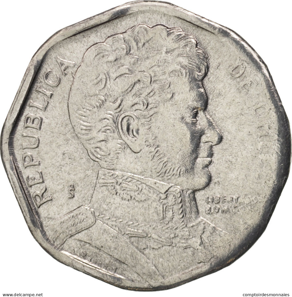 Monnaie, Chile, Peso, 1992, Santiago, SPL, Aluminium, KM:231 - Chili