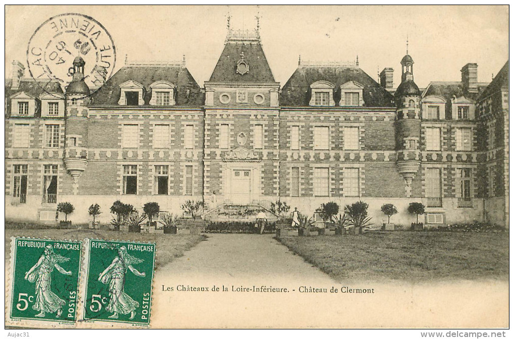 Dép 44 - Le Cellier - Les Châteaux De La Loire Inférieure - Château De Clermont - état - Le Cellier