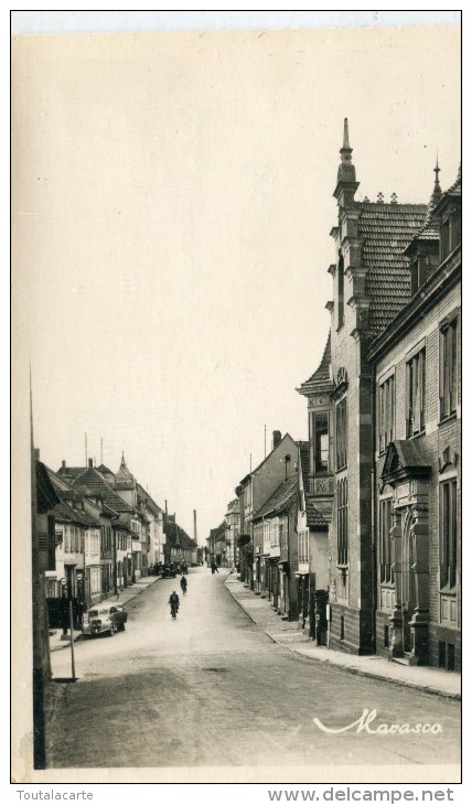 CPSM 67 HOCHFELDEN RUE DU GENERAL LEBOCQ 1950 - Hochfelden