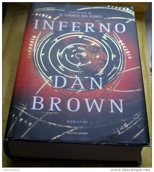 ITALIA - LIBRO "INFERNO" DI DAN BROWN - Grandi Autori