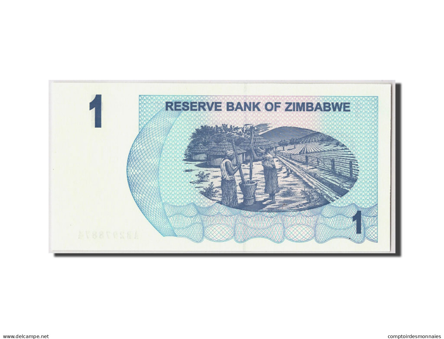 Billet, Zimbabwe, 1 Dollar, 2006, 2006-08-01, KM:37, NEUF - Simbabwe