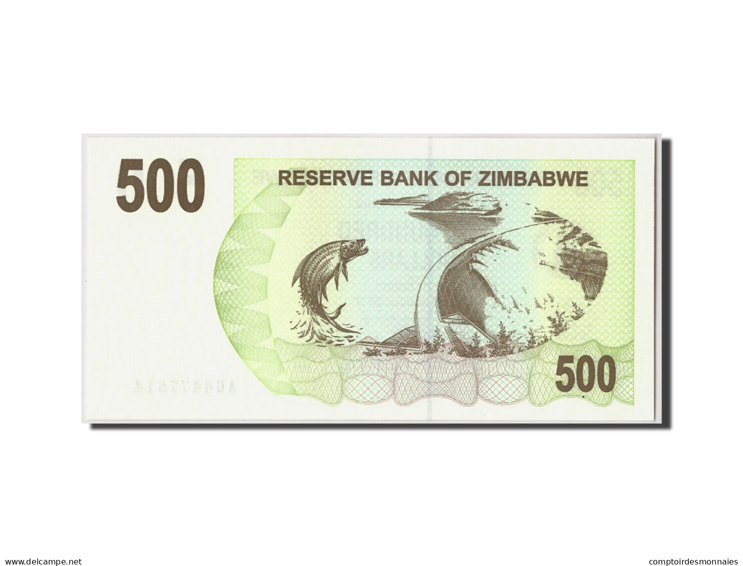 Billet, Zimbabwe, 500 Dollars, 2006, 2006-08-01, KM:43, NEUF - Simbabwe