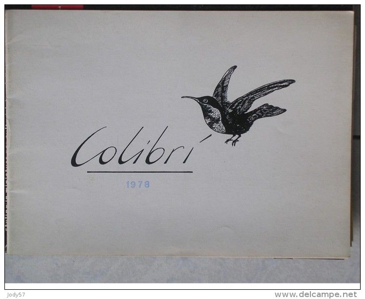 CATALOGO COLIBRI' 1978 - Italien