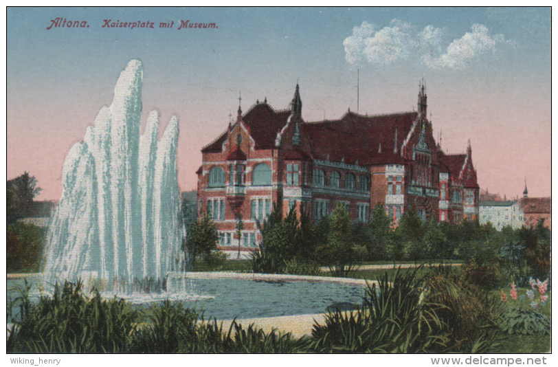 Hamburg Altona - Kaiserplatz Mit Museum - Altona