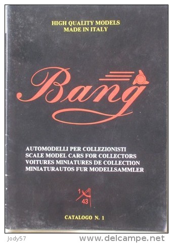 CATALOGO BANG - N.1 - Cataloghi