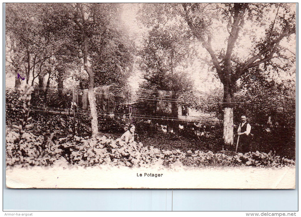 95 VILLIERS LE BEL - Potager De L'orphelinat De France - Villiers Le Bel