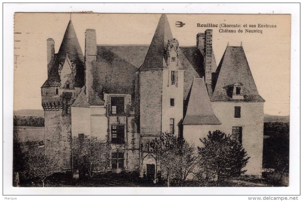 Cpa ROUILLAC Et Ses Environs Château De Neuvicq - Rouillac