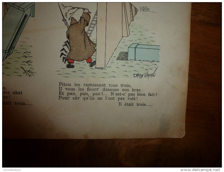 1892 IMAGE D'EPINAL :n°140 IL ETAIT 3 PETITS ENFANTS Chansonnette Naïve Sur L'air De ..,Contes Moraux & Merveilleux - Collections