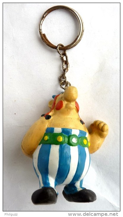 RARE FIGURINE ASTERIX PARC ASTERIX  OBELIX 1990 Comics Spain (1) Avec Attache Porte Clés - Asterix & Obelix