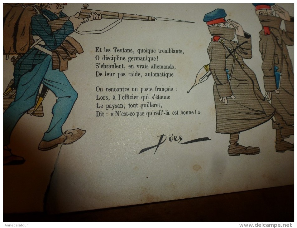 1892 IMAGE D'EPINAL :n°142 CELL' LA EST BONNE Histoire De Soldats - Colecciones