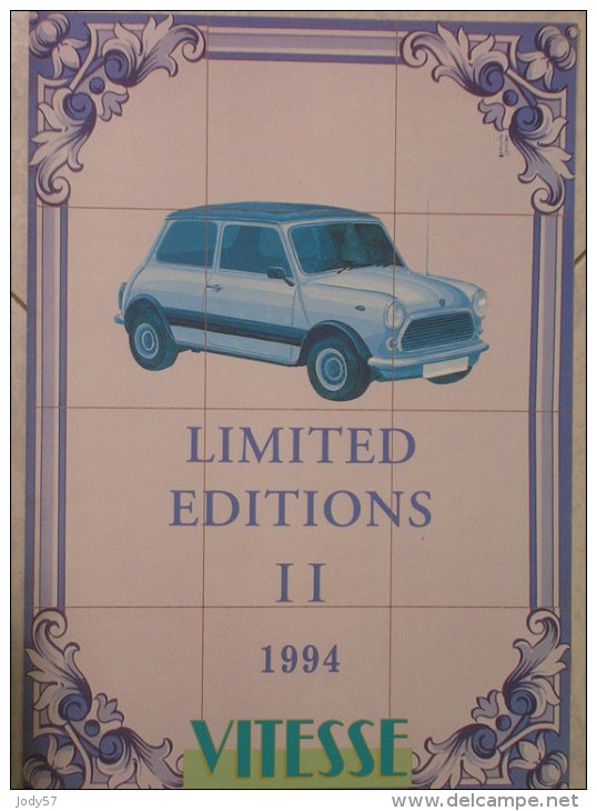 CATALOGO VITESSE-  LIMITED EDITIONS II - 1994 - Catalogues