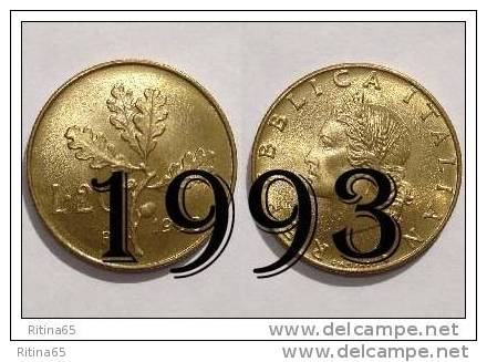 !!! LIRE 20 1993 FDC " RAMO DI QUERCIA " ITALIA !!! - 20 Lire