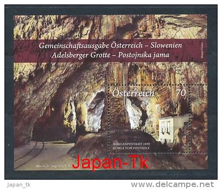 ÖSTERREICH Mi.Nr. Block 73 Adelsberger Grotte/Höhle Von Postojna - MNH - Ungebraucht