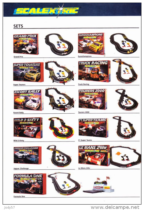 CATALOGO  SCALEXTRIC 199? - SLOTCAR - Groot-Britannië