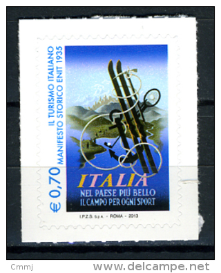 2013 -  Italia - Italy - Il Turismo : Manifesto Storico ENIT - Mint - MNH - 2011-20: Ungebraucht