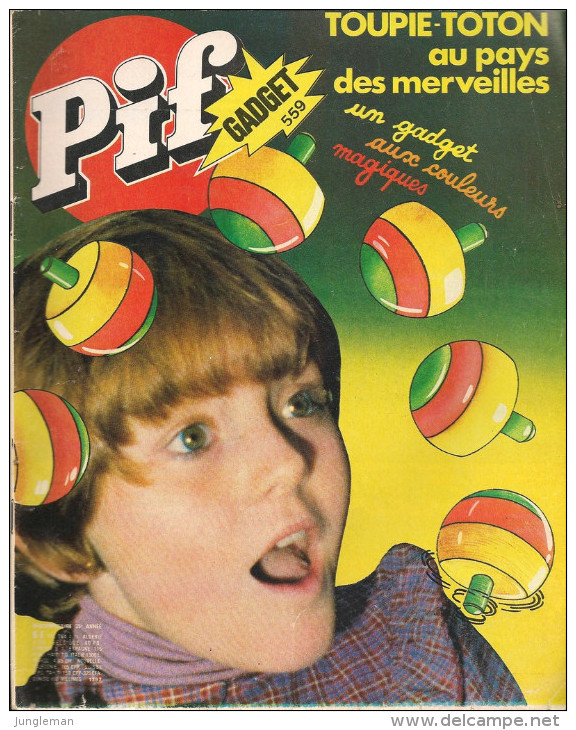 Pif Gadget N° 559 De Déc 1979 - Avec Placid Et Muzo, Rahan, Hercule, Ayak, Léo. Revue En BE - Pif & Hercule