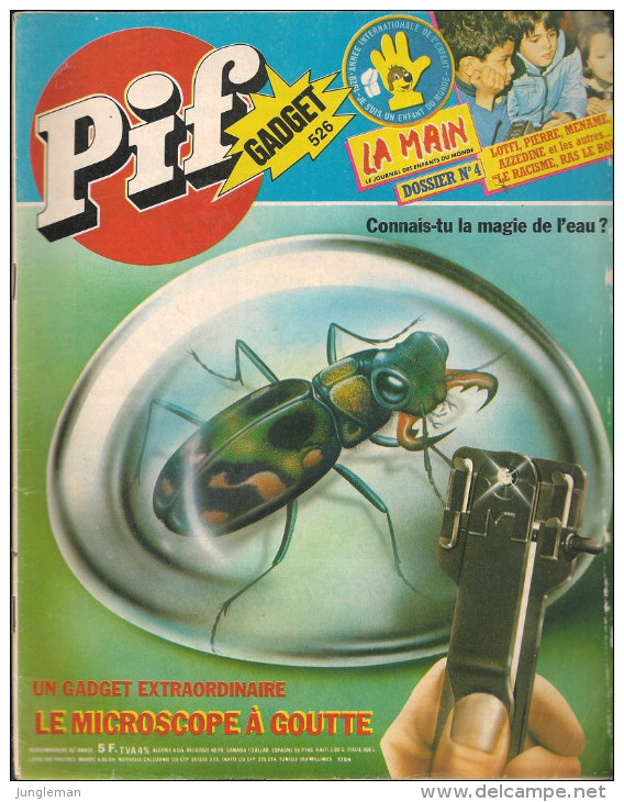 Pif Gadget N° 526 De Avril 1979 - Avec Rahan, Pifou, Placid Et Muzo, Hercule, Supermatou, Taranis. Revue En BE - Pif & Hercule