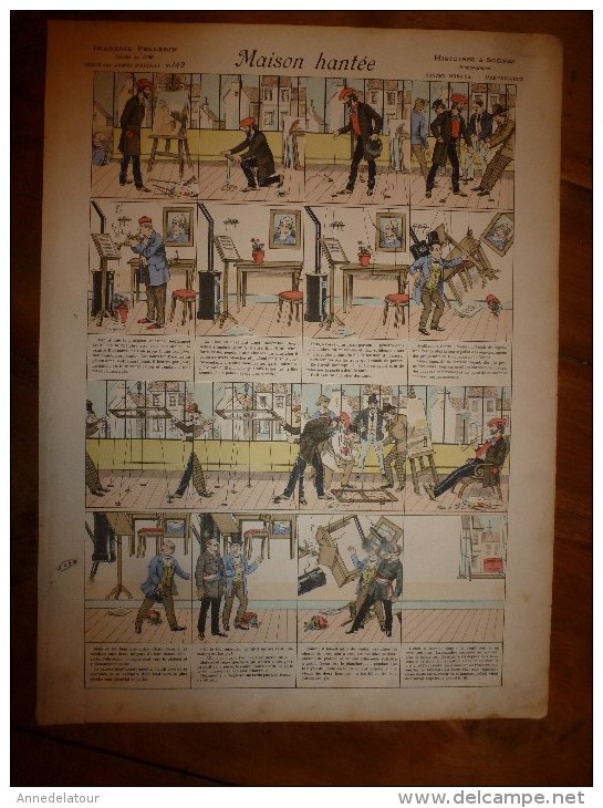 1892 IMAGE D'EPINAL :n°149 MAISON HANTEE : Histoires & Scènes Humoristiques, Contes Moraux & Merveilleux - Collections