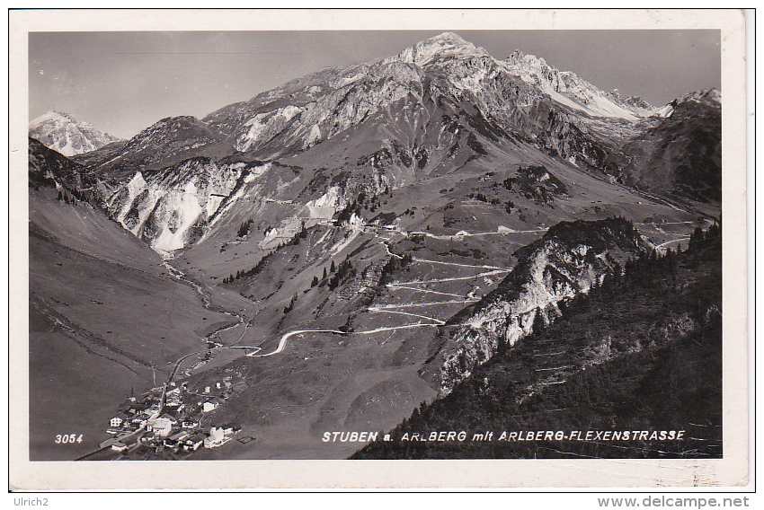 AK Stuben A. Arlberg Mit Arlberg-Flexenstrasse - 1941 (22195) - Stuben