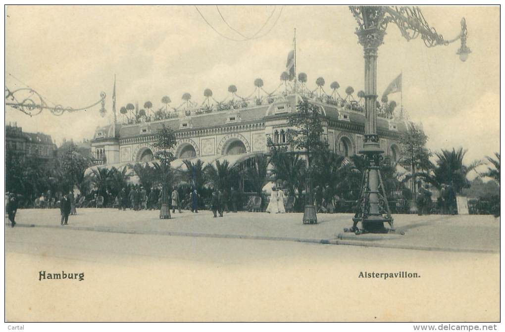 HAMBURG - Alsterpavillon - Andere & Zonder Classificatie