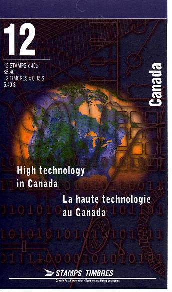 CANADA  Carnet 1996 Haute Technologie  Scott: 1598a  Y&T: 1454-7 - Carnets Complets