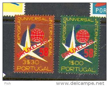 Portugal  ** & Brussels International Exhibition 1958 (834) - 1958 – Brussels (Belgium)