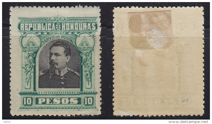 4364. Honduras, 1891, President Luis Bográn, MH (*) Michel 46 - Honduras