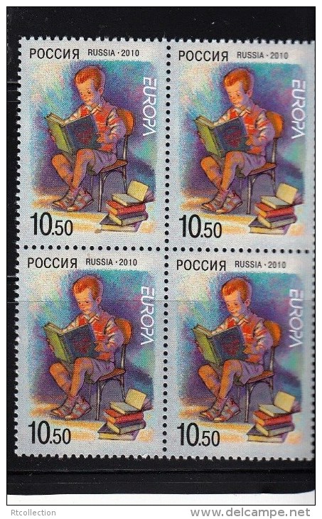 Russia 2010 - Block Europa-CEPT Europe Children`s Books Europa CEPT Stamp Issue Child Book Stamps MNH Michel 1641 - Other & Unclassified