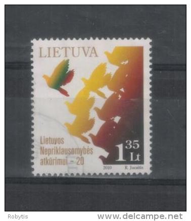 Lithuania Litauen Post Stamp 2010 Used - Lituania