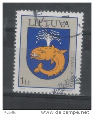 Lithuania Litauen Post Stamp 2002 Used - Lituania