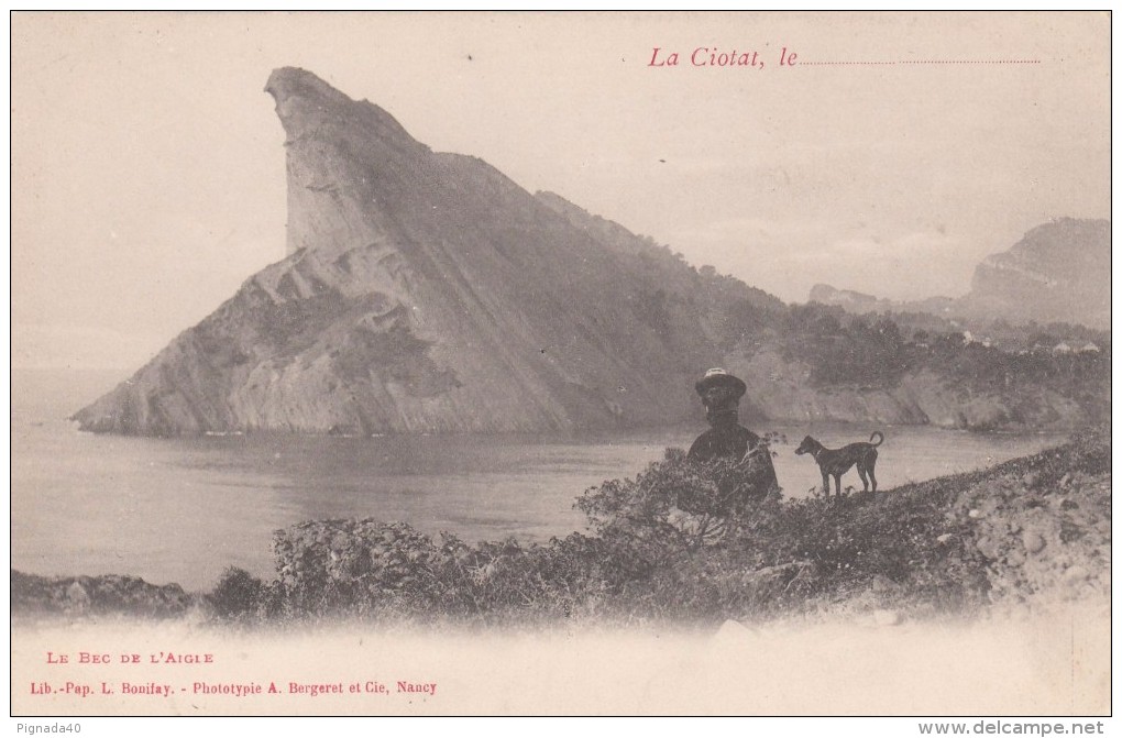 Cp , 13 , LA CIOTAT , Le Bec De L'Aigle - La Ciotat