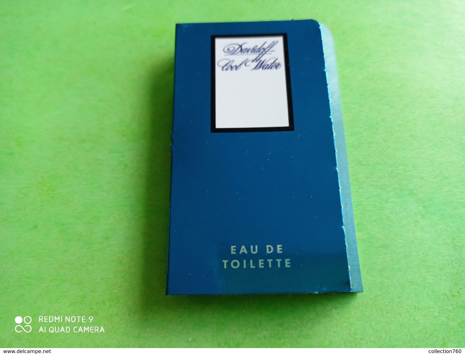 DAVIDOFF - Echantillon (collector - Ne Pas Utiliser) - Echantillons (tubes Sur Carte)