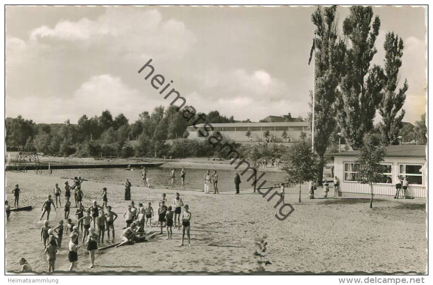 Buxtehude - Heidebad - Foto-AK 1958 - Cramers Kunstanstalt KG Dortmund - Buxtehude