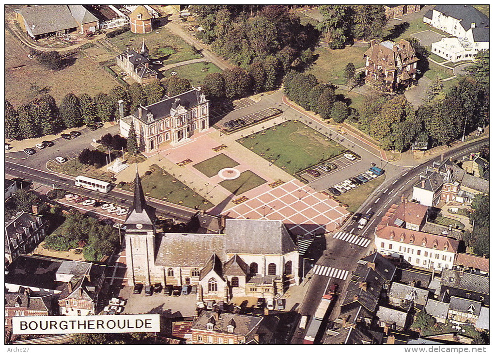 CPM - 27 - BOURGTHEROULDE - Vue Du Ciel - 21 - Bourgtheroulde