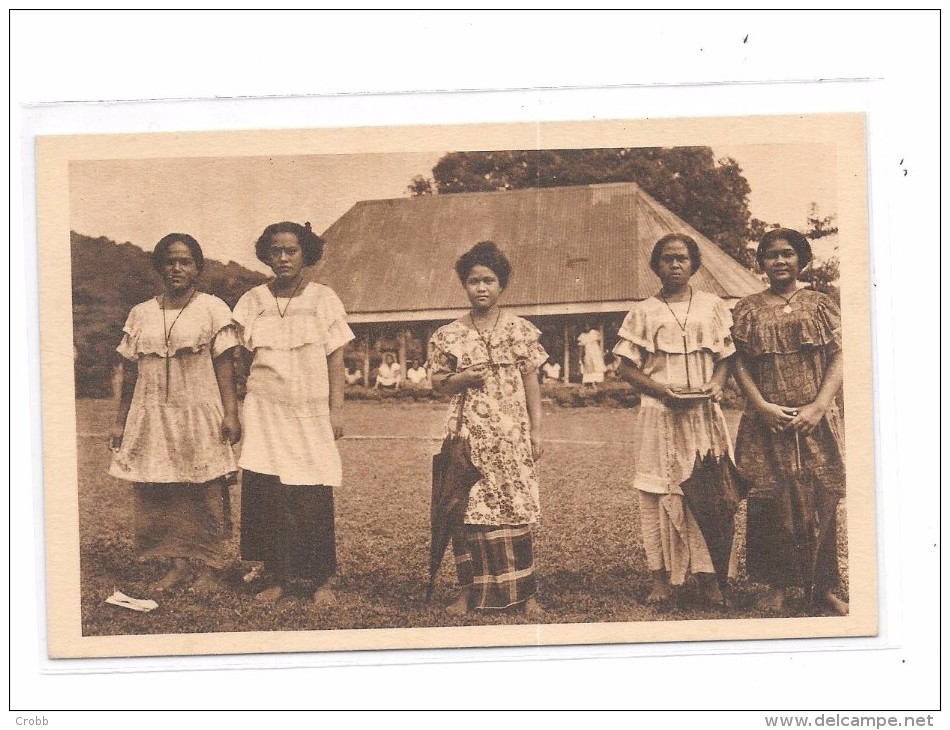 8932 - Jeunes élèves Des Soeurs D'Apia, ILES SAMOA - Samoa